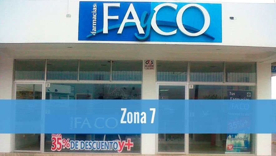 Farmacias Fayco en zona 7